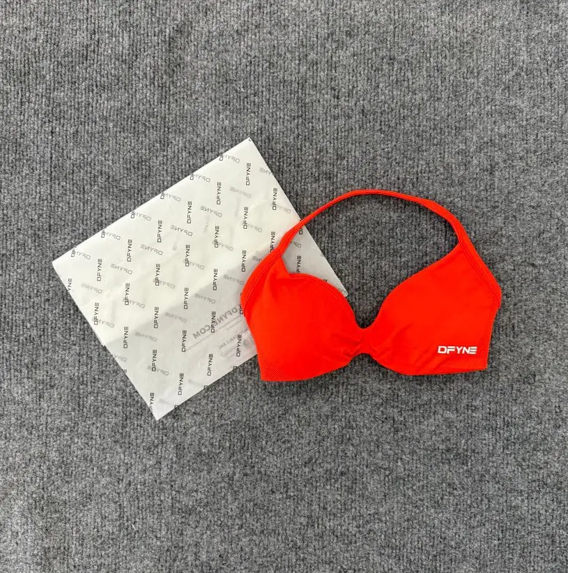 Light Blue Breathable Sports Bra for Women