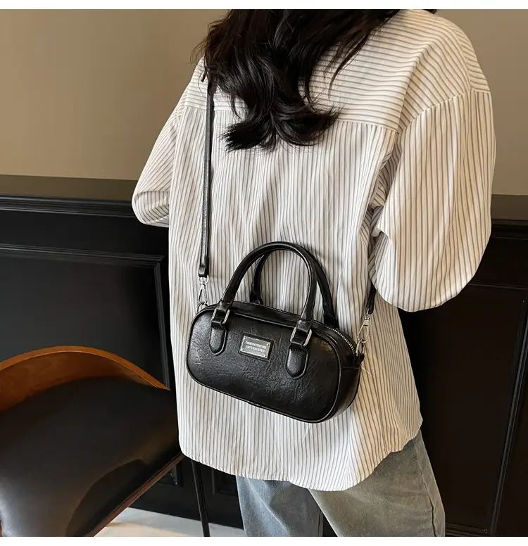 Pink Leather Boston Handbag for Women 2026 — feature 13