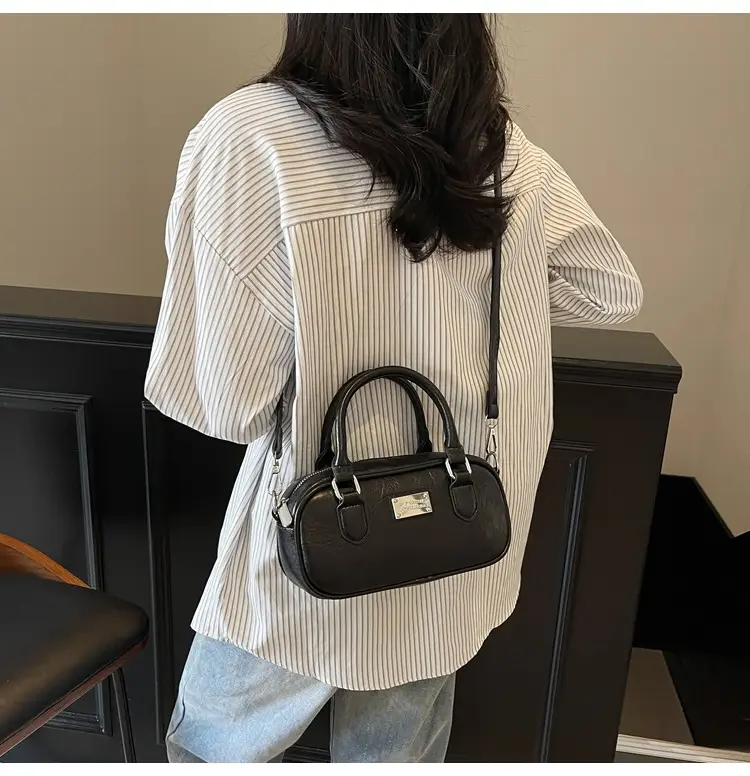 Pink Leather Boston Handbag for Women 2026 — feature 14