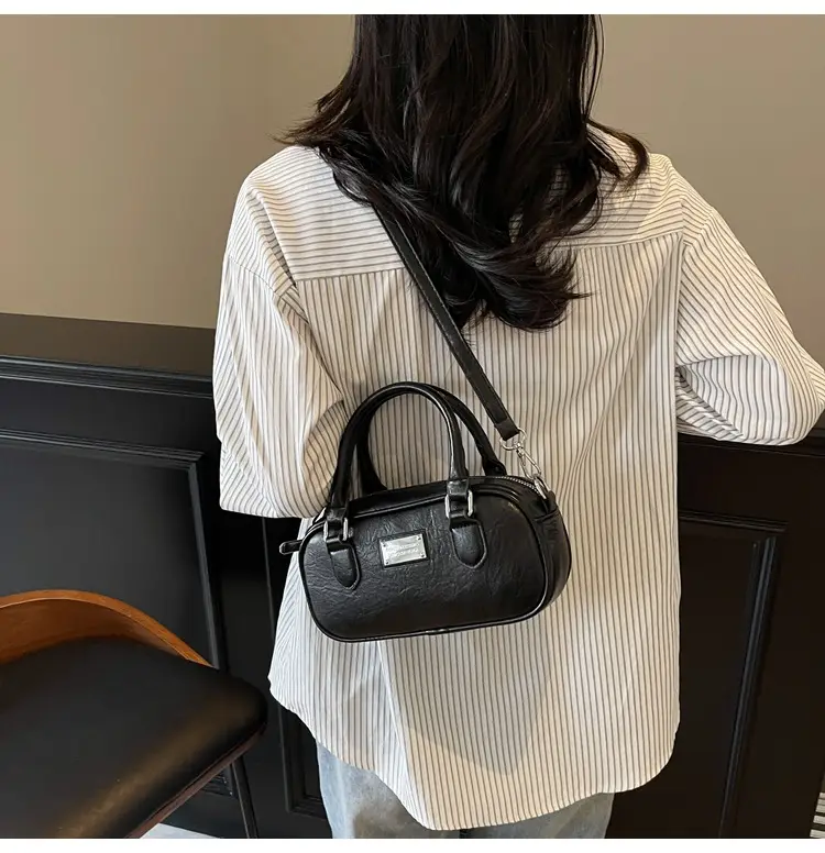 Pink Leather Boston Handbag for Women 2026 — feature 16