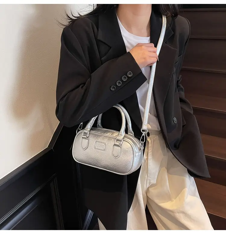 Pink Leather Boston Handbag for Women 2026 — feature 17