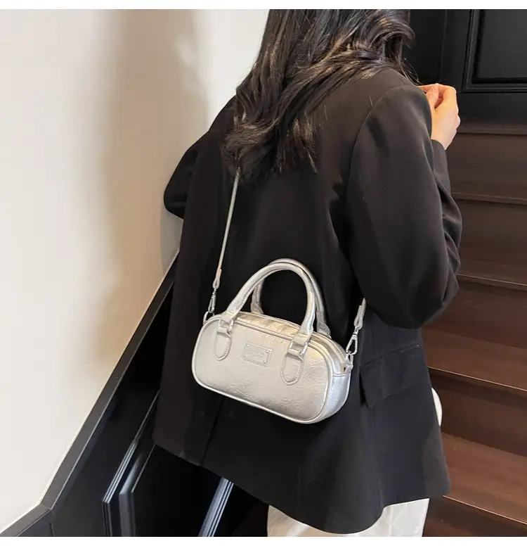 Pink Leather Boston Handbag for Women 2026 — feature 18