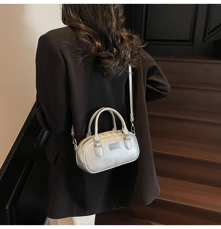 Pink Leather Boston Handbag for Women 2026 — feature 19