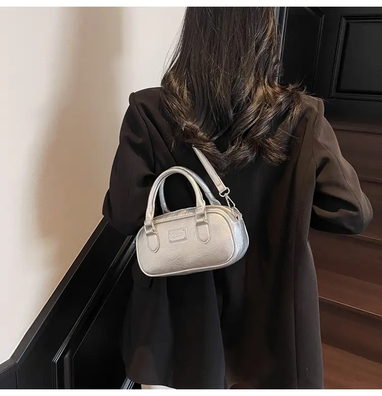 Pink Leather Boston Handbag for Women 2026 — feature 21