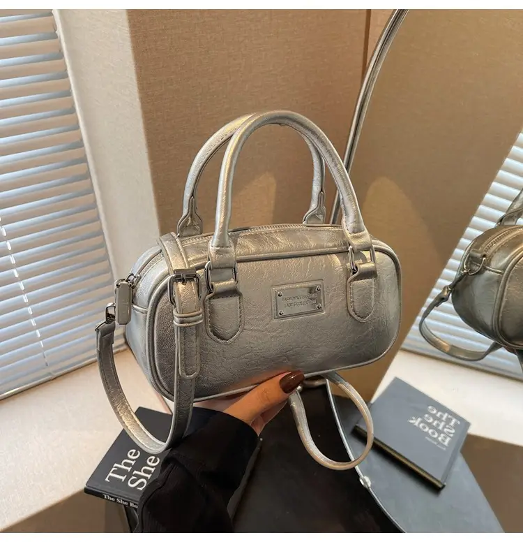 Pink Leather Boston Handbag for Women 2026 — feature 31
