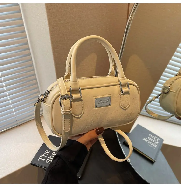 Pink Leather Boston Handbag for Women 2026 — feature 33