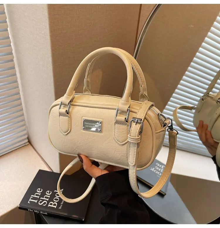Pink Leather Boston Handbag for Women 2026 — feature 34