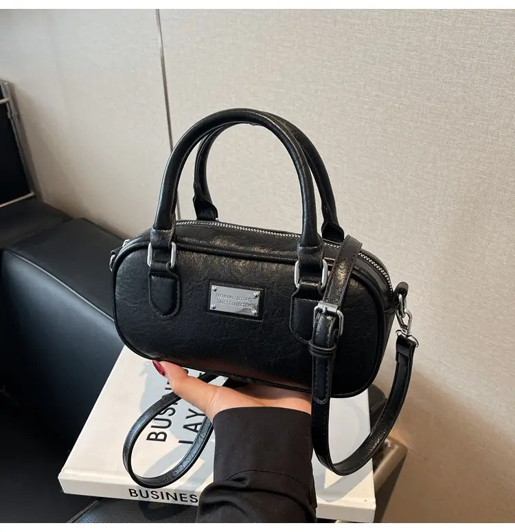 Pink Leather Boston Handbag for Women 2026 — feature 35