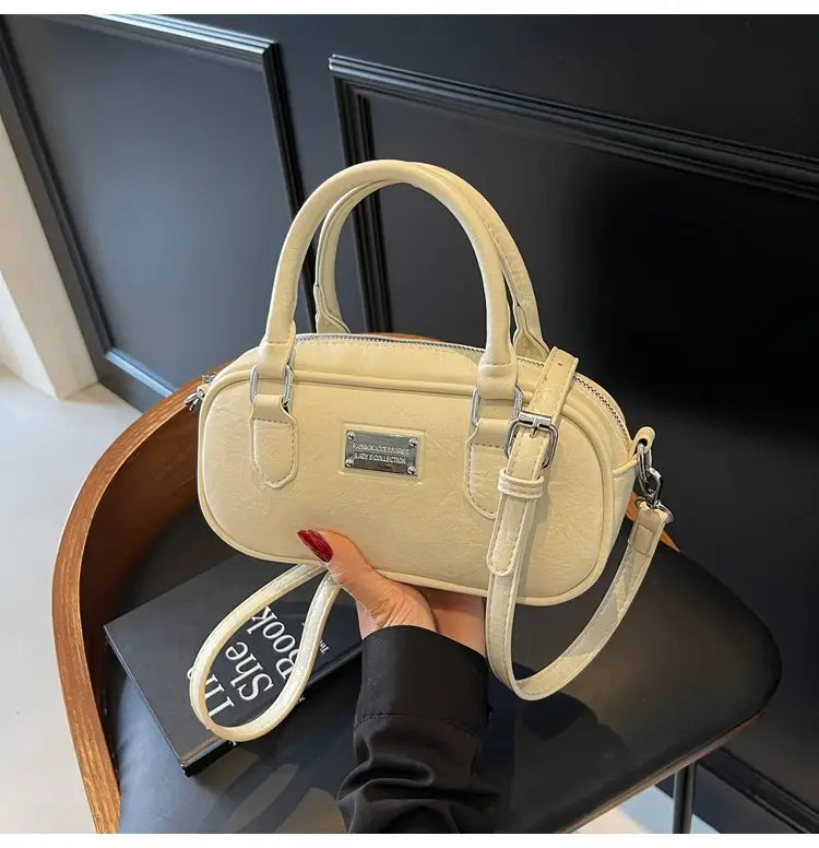 Pink Leather Boston Handbag for Women 2026 — feature 40