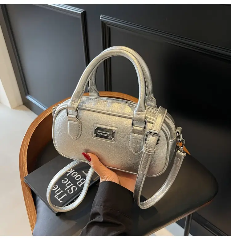 Pink Leather Boston Handbag for Women 2026 — feature 41