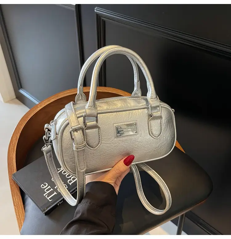 Pink Leather Boston Handbag for Women 2026 — feature 42