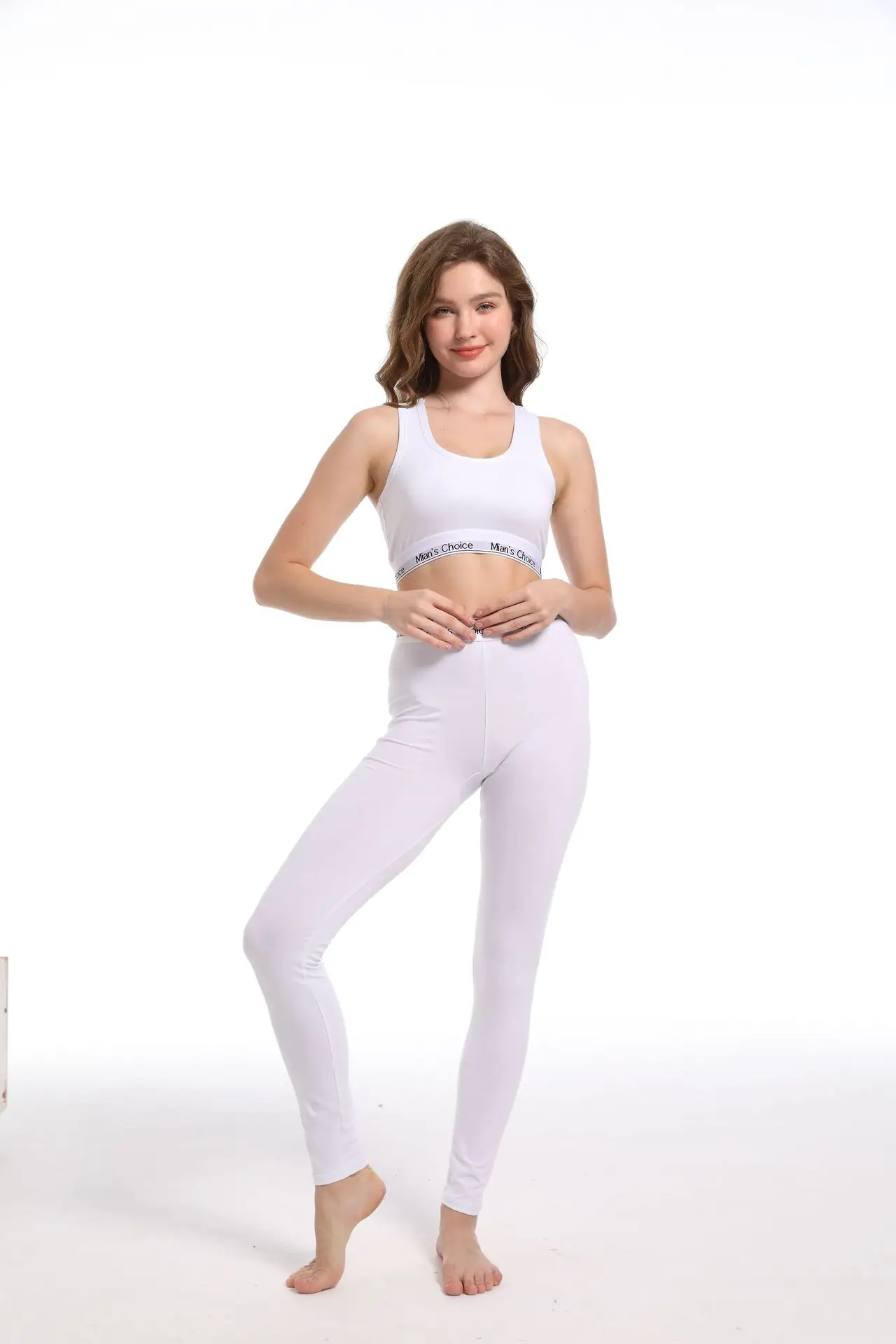 Women's Grey Push-Up Shockproof Running Trousers Set — feature 11