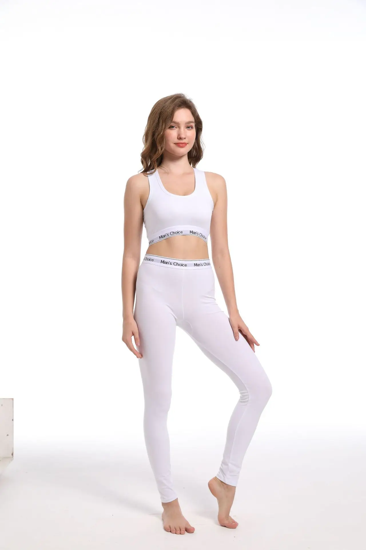 Women's Grey Push-Up Shockproof Running Trousers Set — feature 14