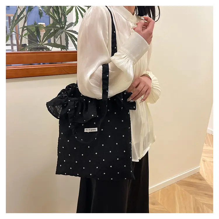 Sweet Ruffled Handheld & Shoulder Bags for Women — feature 10