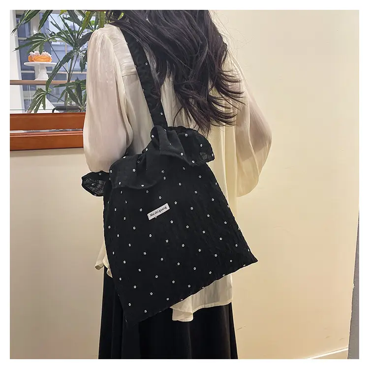Sweet Ruffled Handheld & Shoulder Bags for Women — feature 17