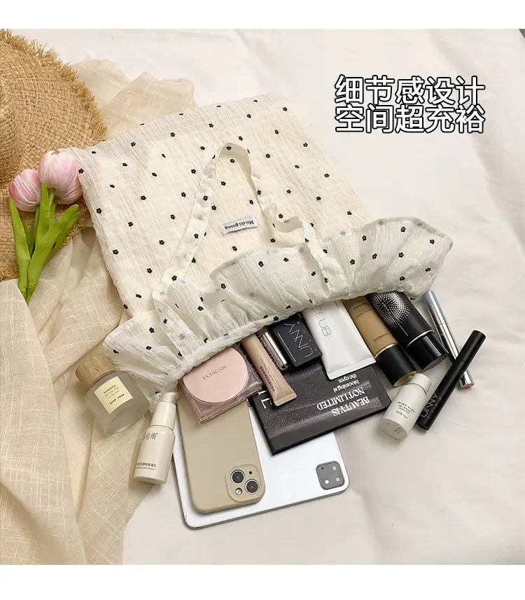 Sweet Ruffled Handheld & Shoulder Bags for Women — feature 7