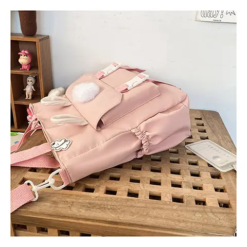 Japanese Style Beige Shoulder Crossbody Bag for Women — feature 20