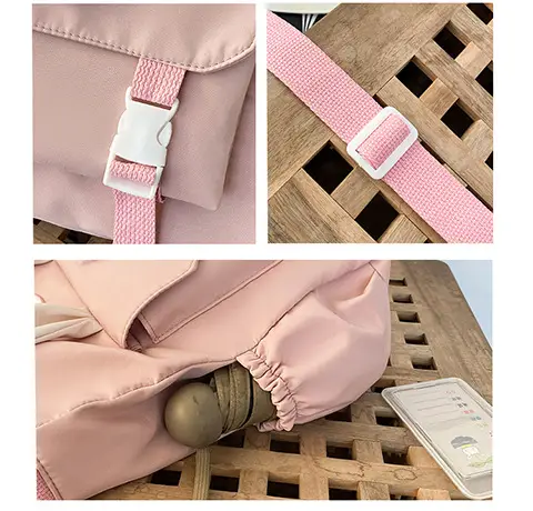 Japanese Style Beige Shoulder Crossbody Bag for Women — feature 6