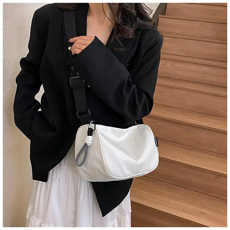 Black Korean Style Letter Crossbody Bag for Women — feature 19
