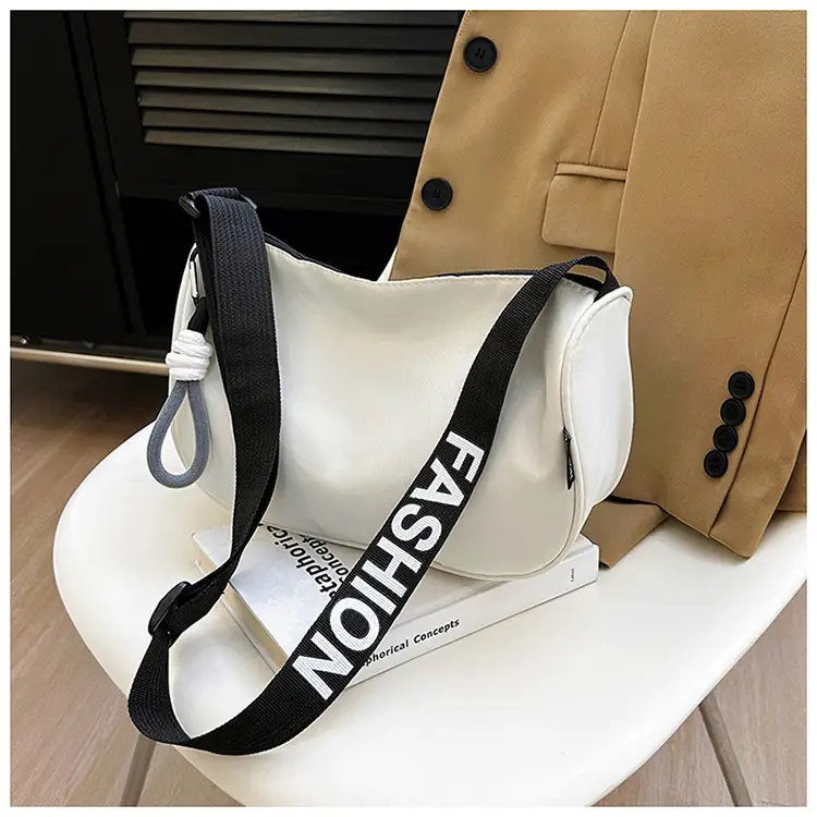 Black Korean Style Letter Crossbody Bag for Women — feature 20