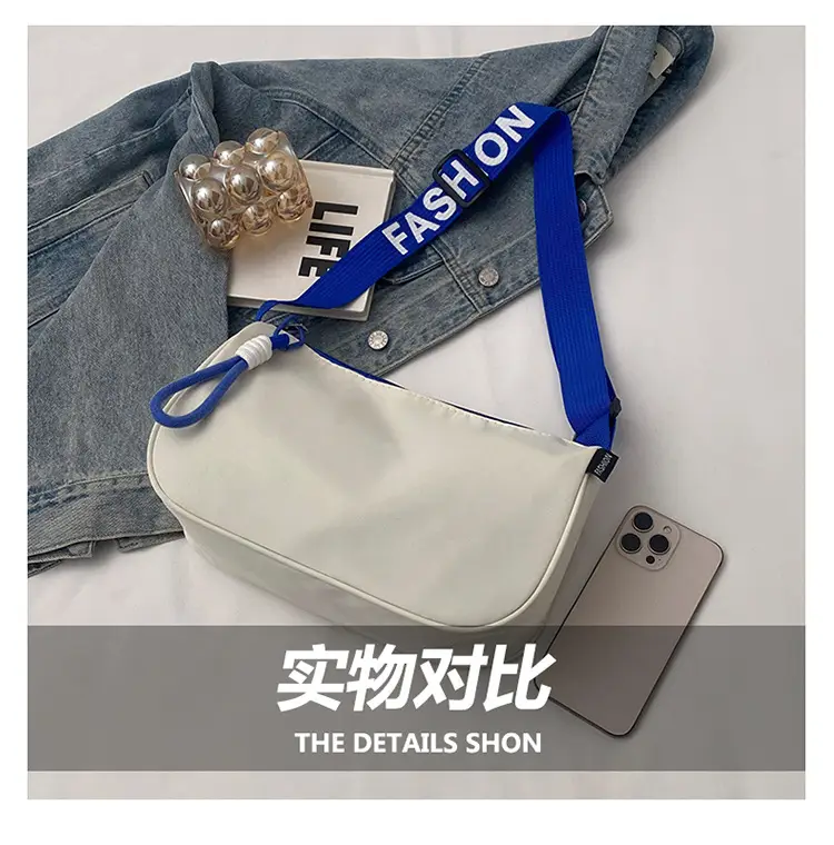 Black Korean Style Letter Crossbody Bag for Women — feature 7