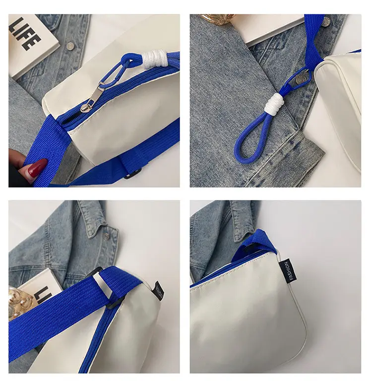 Black Korean Style Letter Crossbody Bag for Women — feature 9