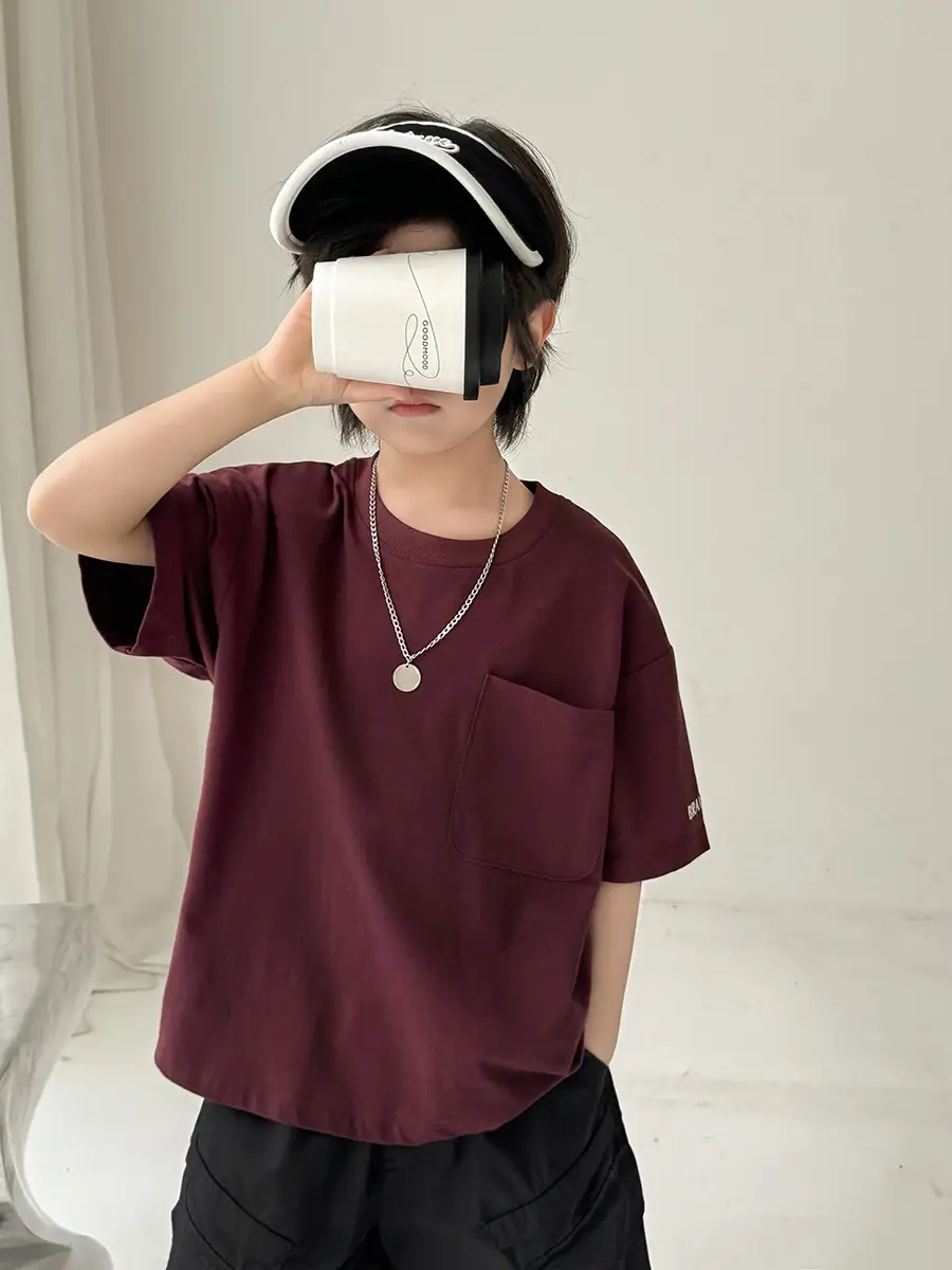 Haima Boys Pure Cotton Cool T-Shirt Summer Wear
