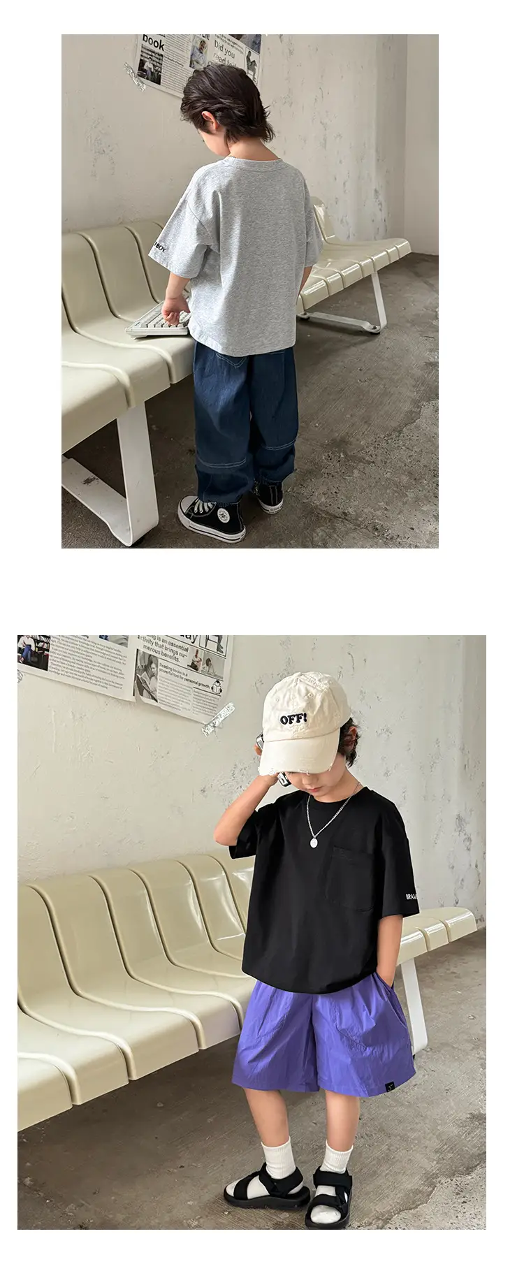 Haima Boys Pure Cotton Cool T-Shirt Summer Wear — feature 15