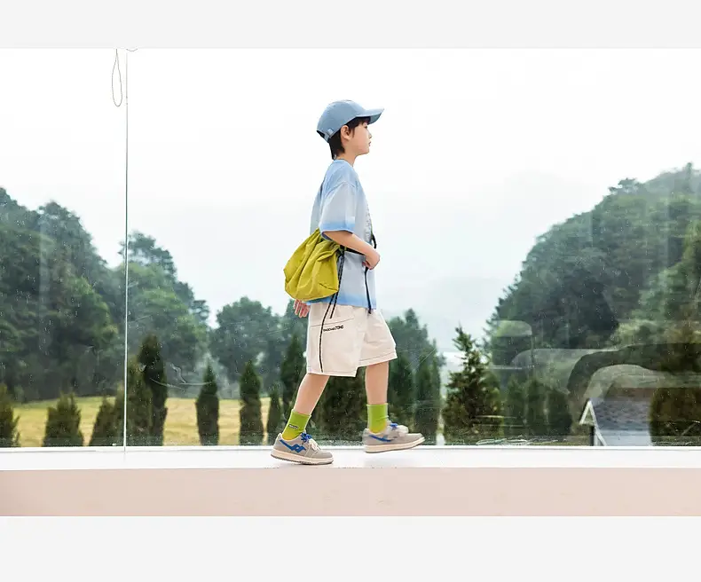 2025 Boys Cotton Panda Gradient T-Shirt Summer Coat — feature 32