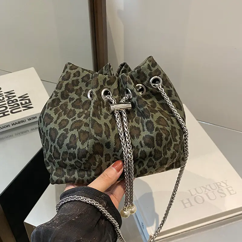 Lover Leopard Print Crossbody Bag for Women