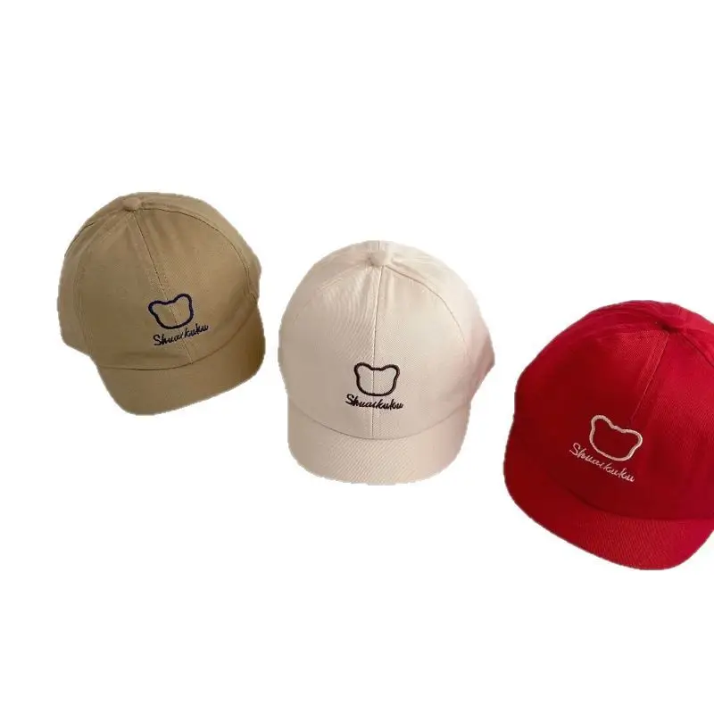 Kids' Cute Heart Cap Spring Autumn Short Bristle Cap - Image 10