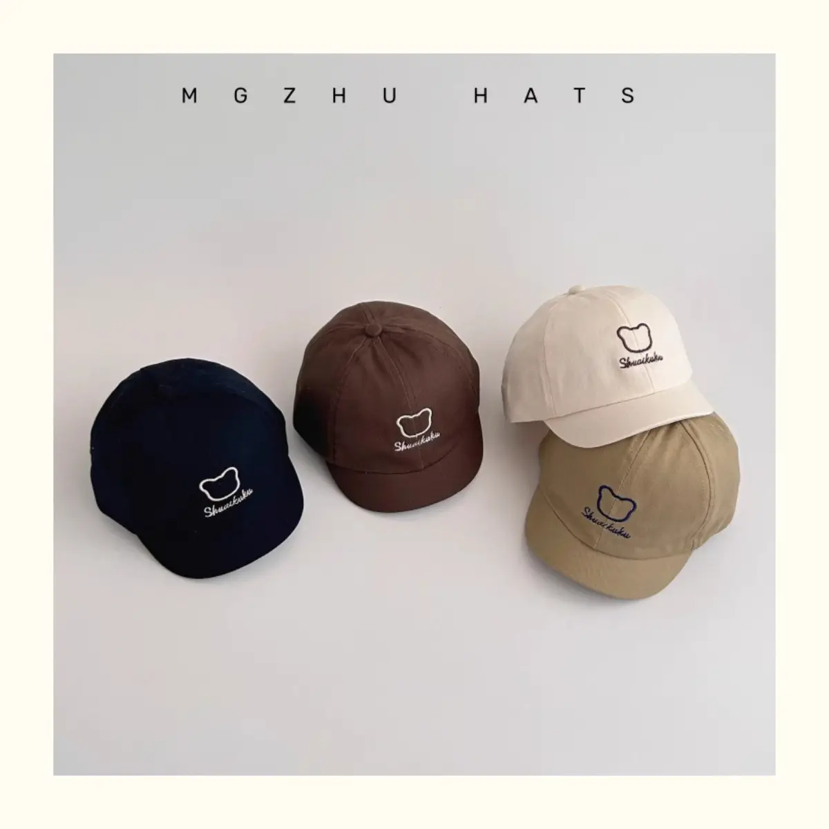 Kids' Cute Heart Cap Spring Autumn Short Bristle Cap β feature 3