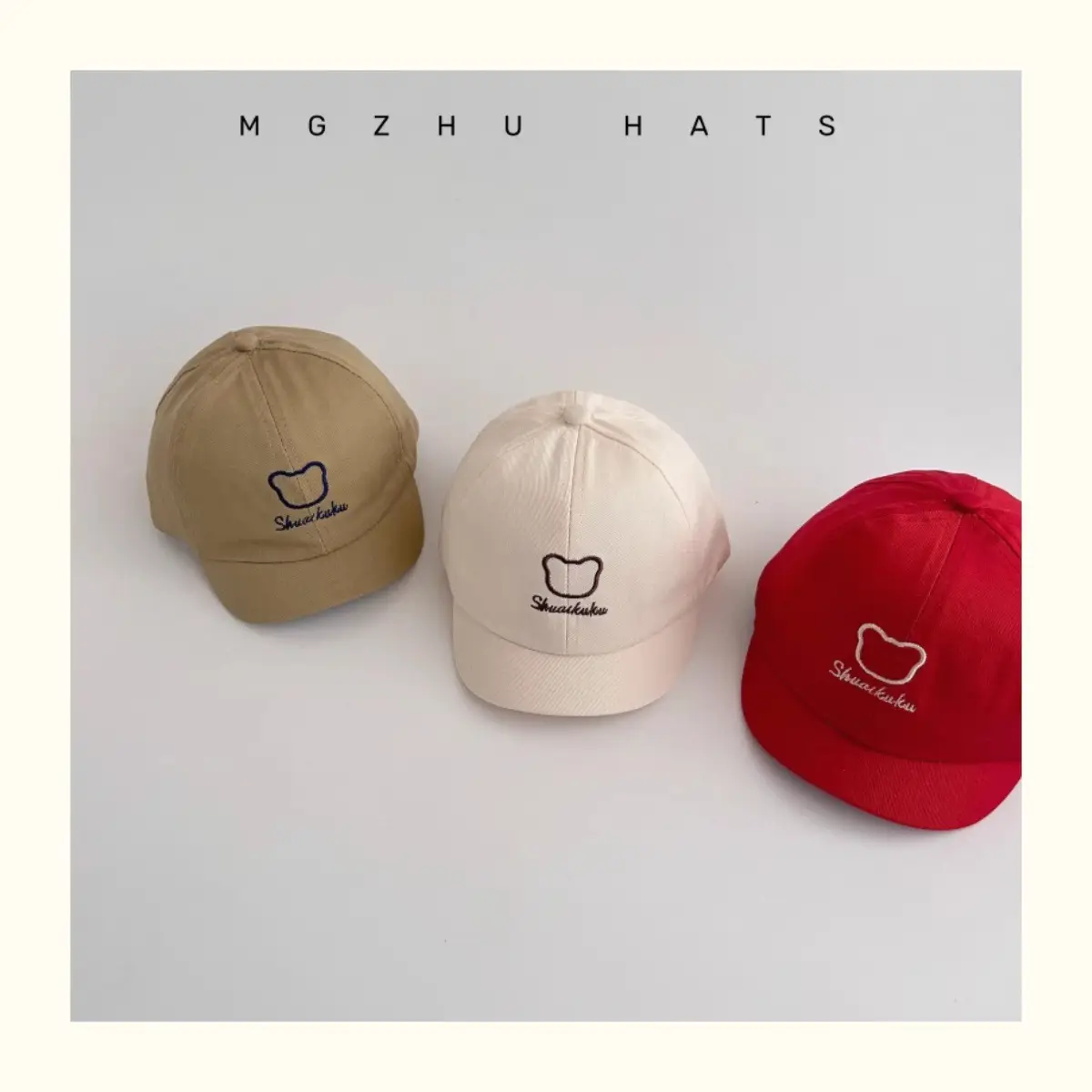 Kids' Cute Heart Cap Spring Autumn Short Bristle Cap β feature 5