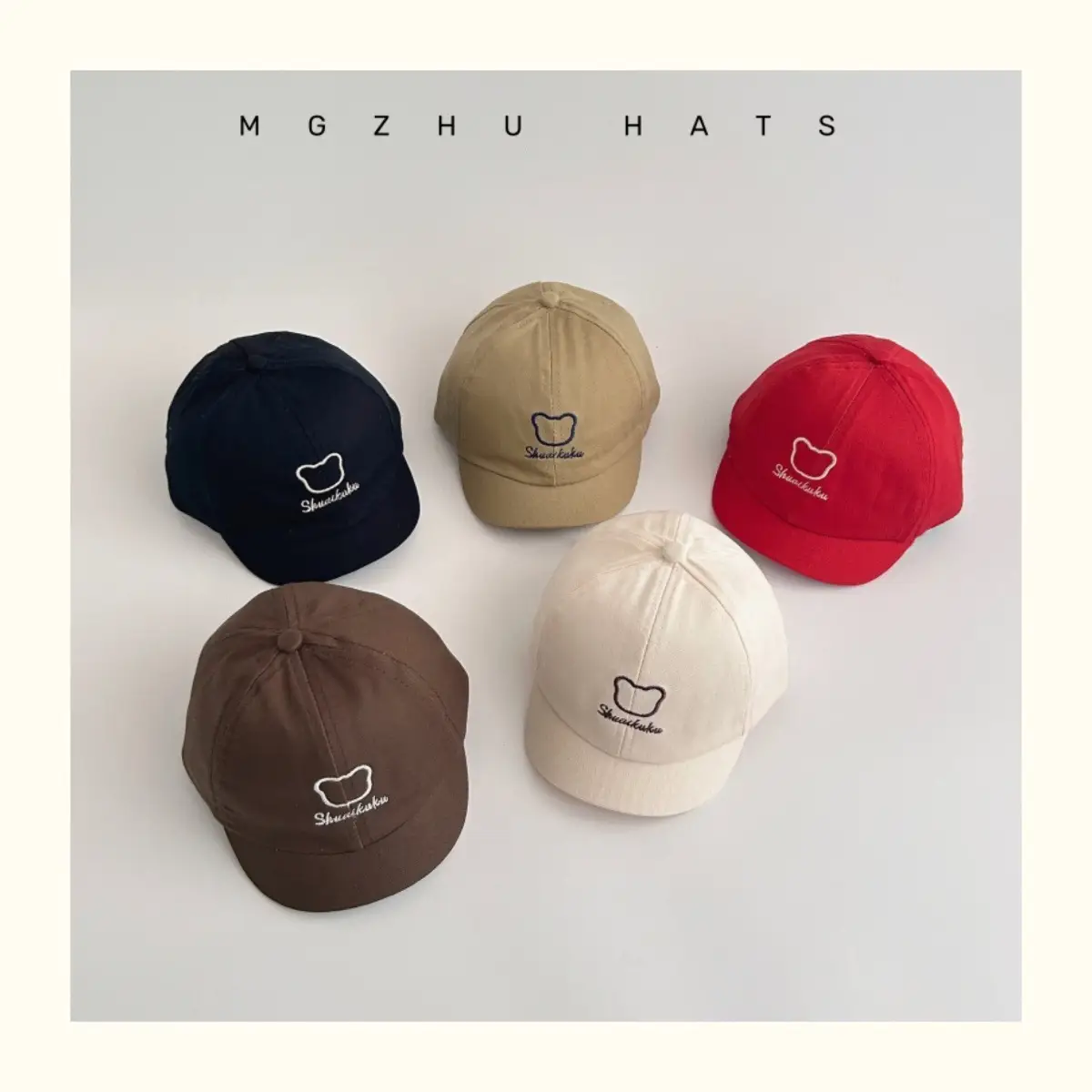 Kids' Cute Heart Cap Spring Autumn Short Bristle Cap β feature 8