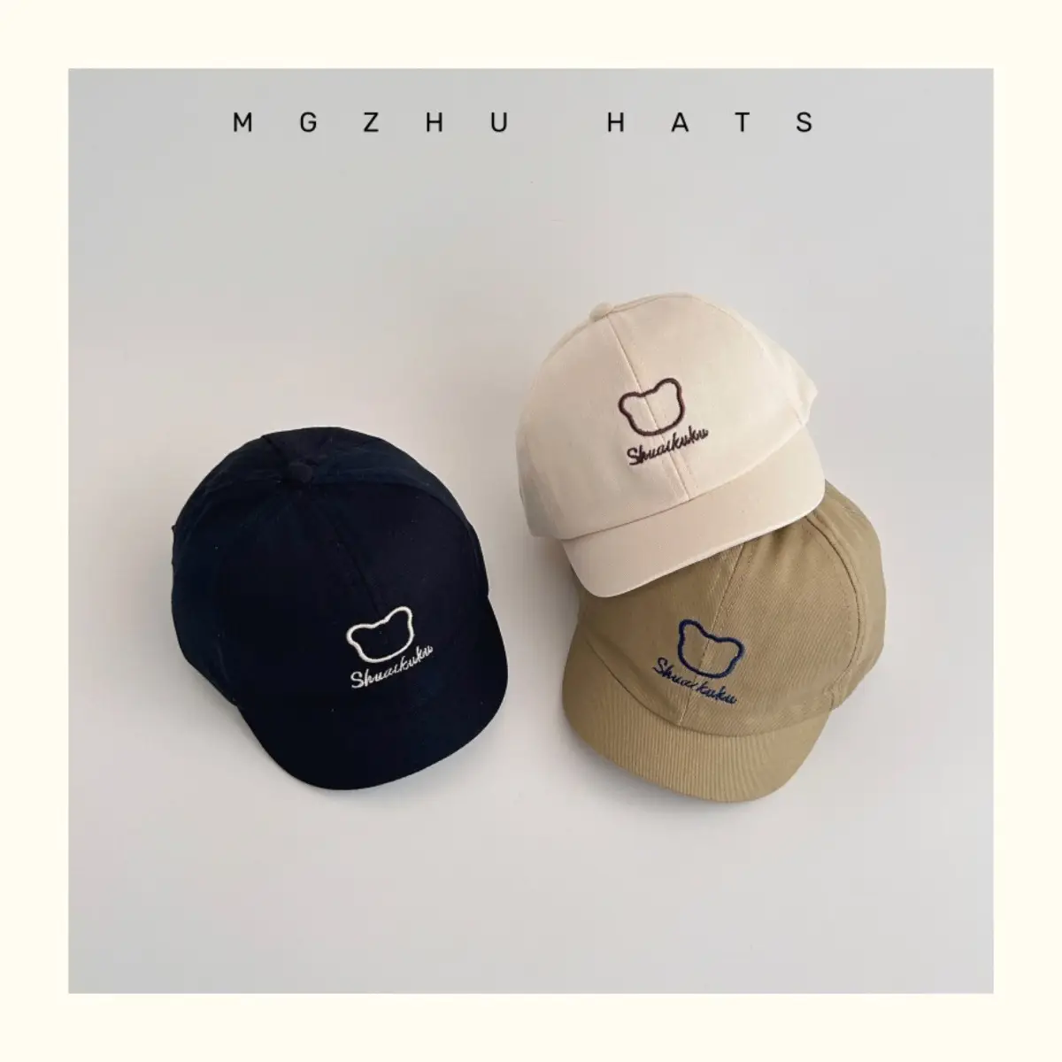 Kids' Cute Heart Cap Spring Autumn Short Bristle Cap β feature 9