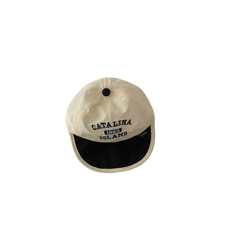 Baby Black Embroidered Baseball Cap Summer Thin Soft Bristle - Image 10