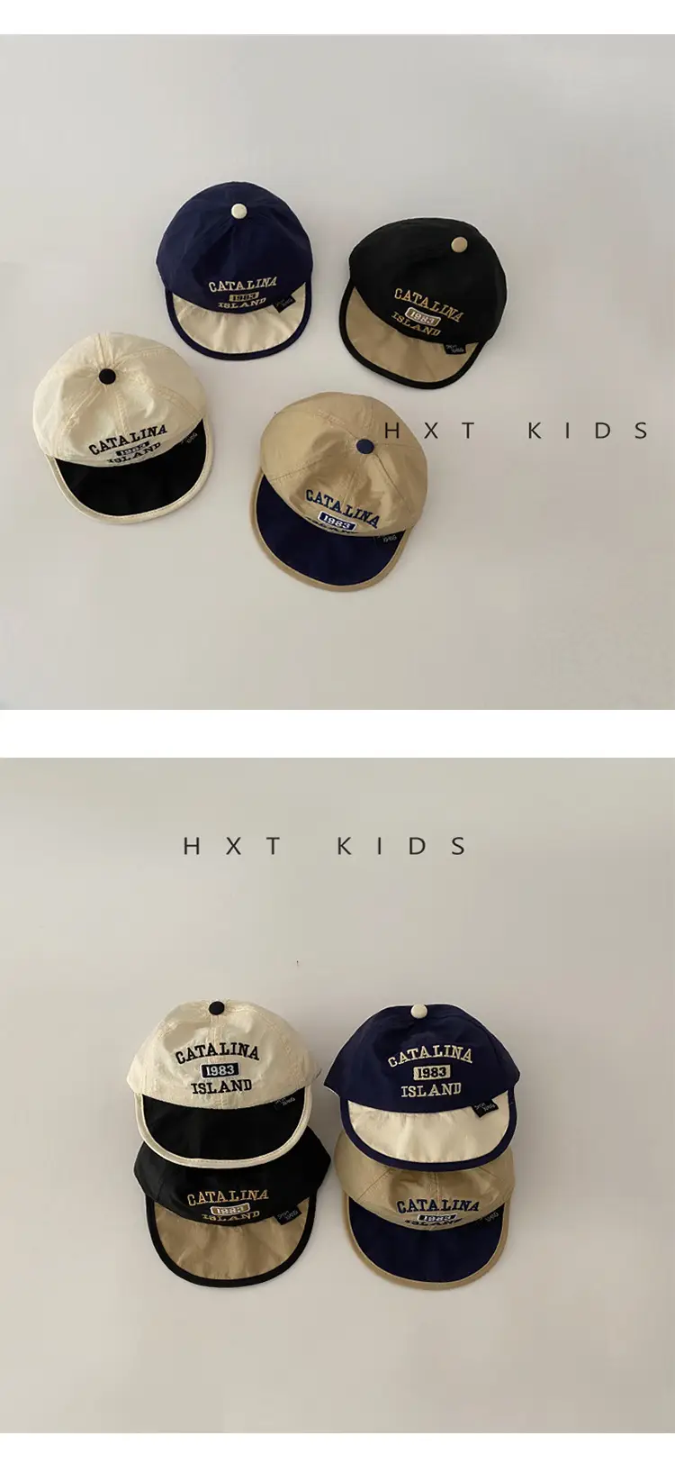 Baby Black Embroidered Baseball Cap Summer Thin Soft Bristle — feature 2