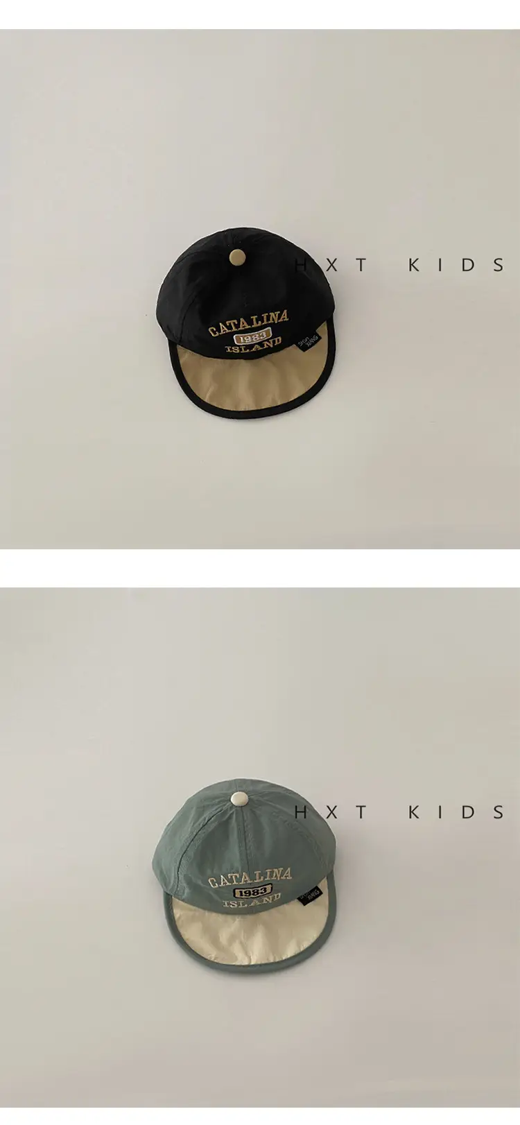 Baby Black Embroidered Baseball Cap Summer Thin Soft Bristle — feature 8