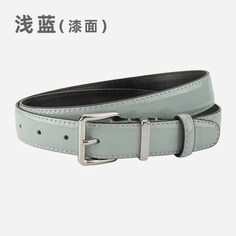 Women Genuine Leather Paint Belt Vintage Decorative Suit Jeans Top Layer Cowhide Belt Women Wholesale in stock - Image 10