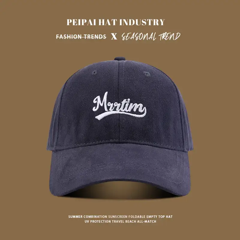 Men's Red Embroidered Baseball Cap Meeting White — feature 6