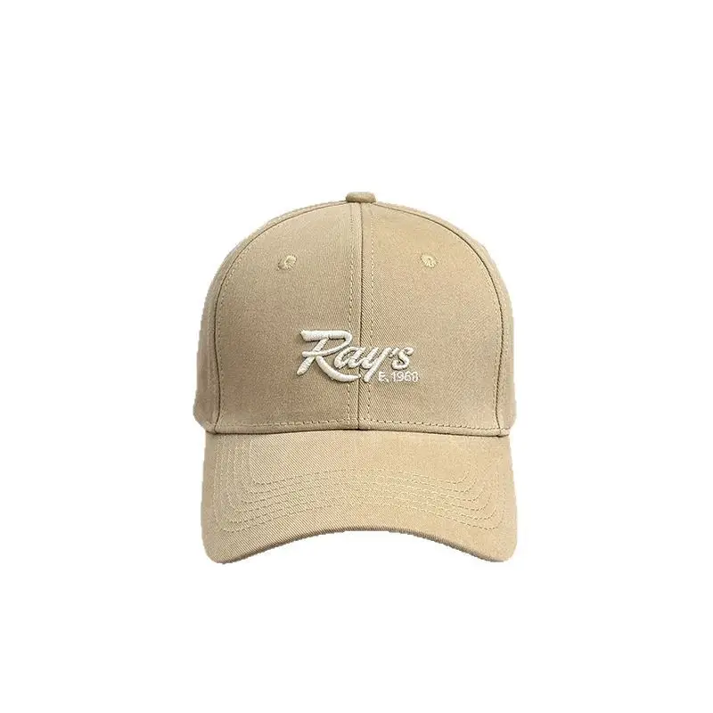 Women's Light Gray Baseball Cap with Wide Brim 2025