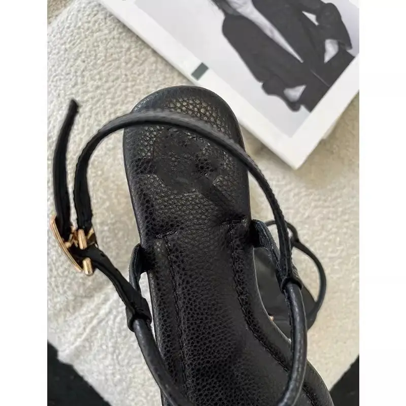 2026 Summer New Style Thong Sandals for Women, Flat-Soled, Niche, Versatile, Fashionable Roman-Style Flip-Flop Sandals