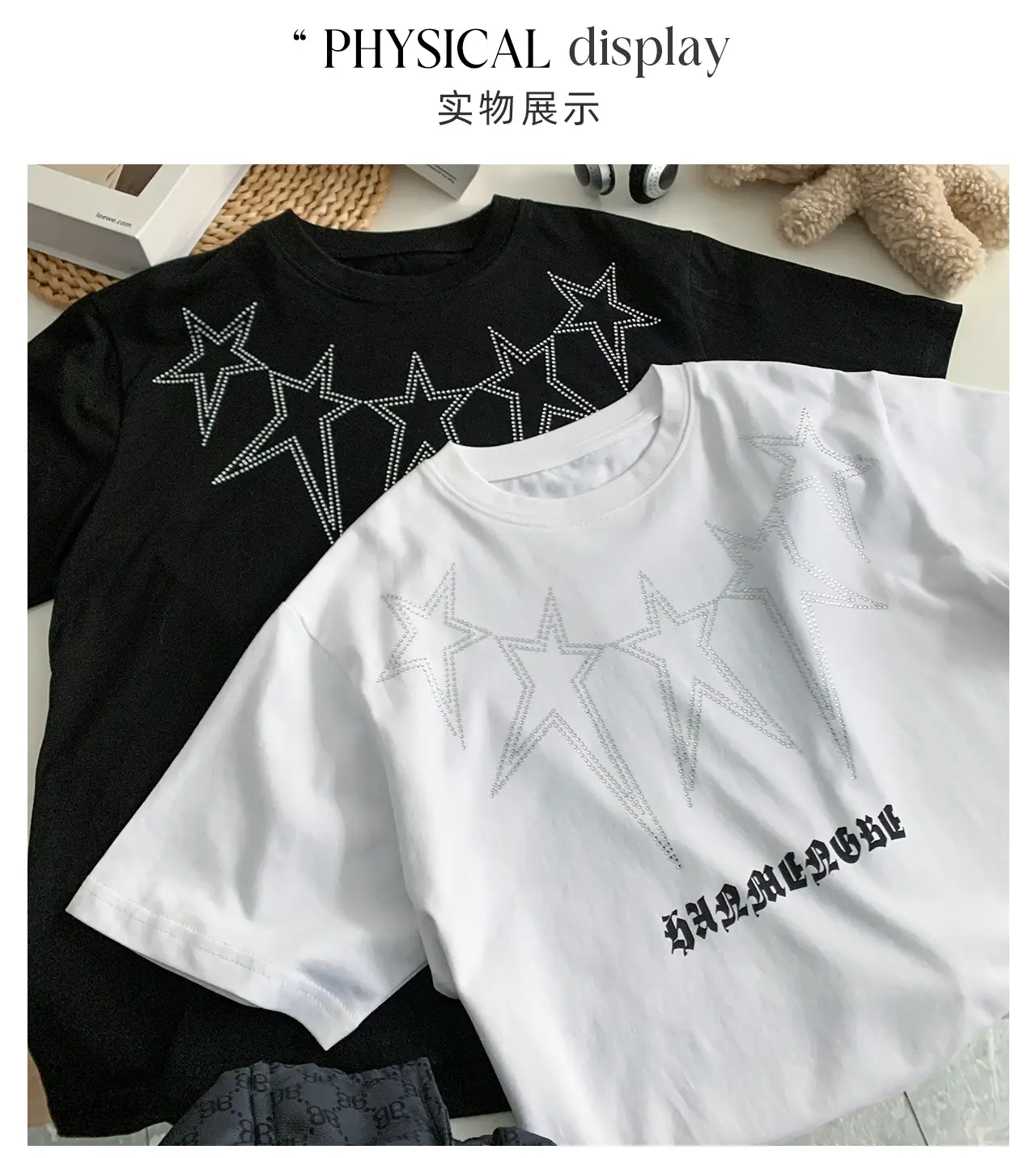 2025 Boys Letter Print T-Shirt White Cool Style — feature 8