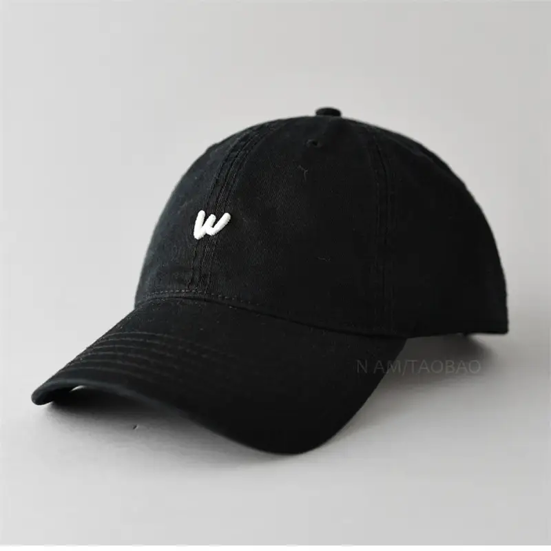 Men's Burgundy Embroidered Baseball Cap with Logo - Image 9