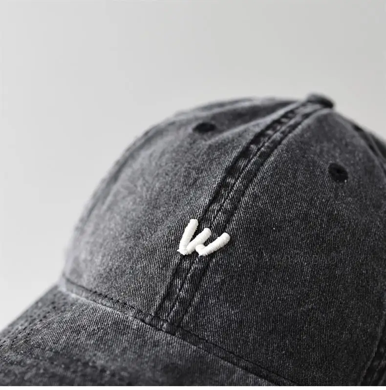 Men's Burgundy Embroidered Baseball Cap with Logo — feature 11