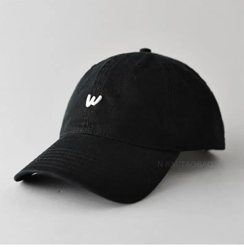 Men's Burgundy Embroidered Baseball Cap with Logo — feature 3