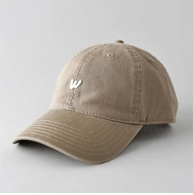 Men's Burgundy Embroidered Baseball Cap with Logo — feature 4