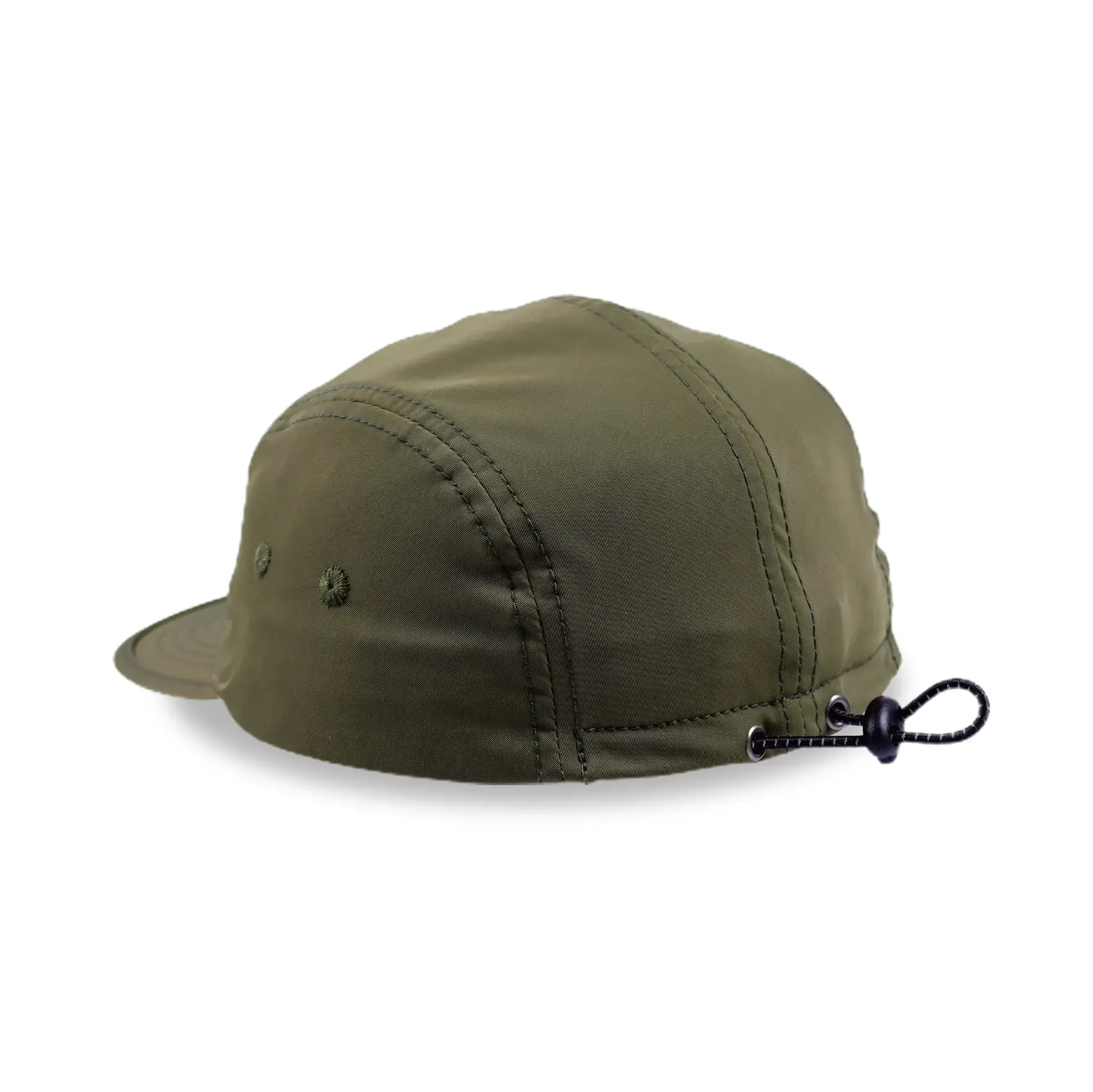 Green Flat-Brim Baseball Cap for Women & Men - Image 3