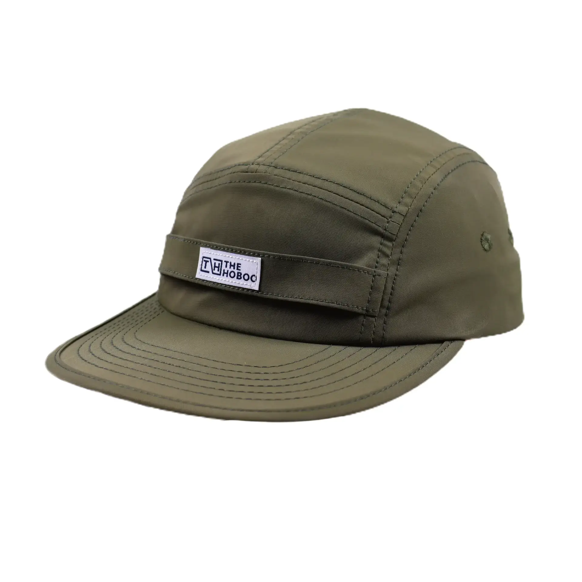 Green Flat-Brim Baseball Cap for Women & Men - Image 6