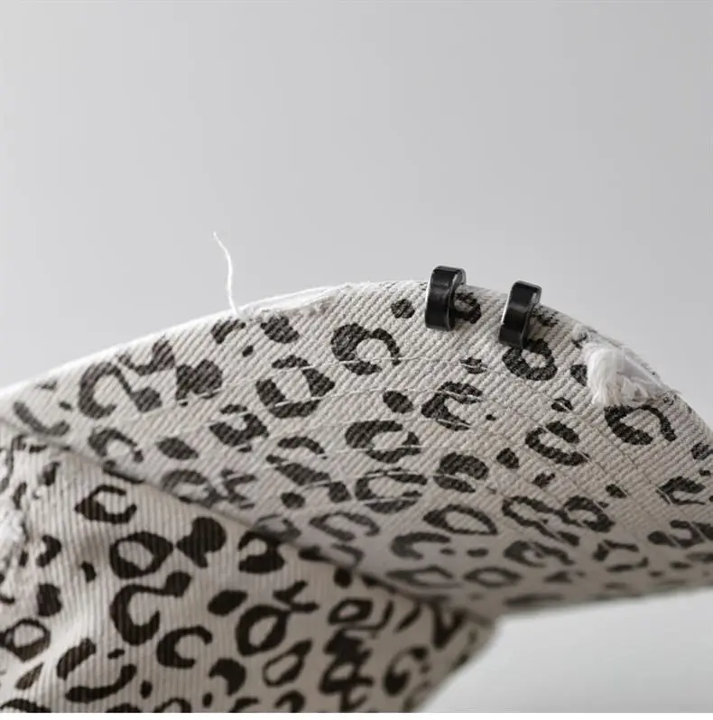 Leopard Print Baseball Cap for Women Sunshade Cap — feature 7
